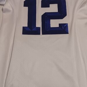 White and Blue Women's Dress